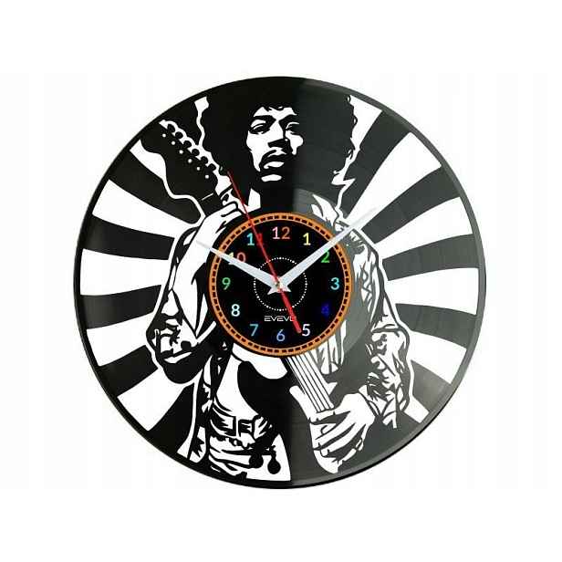 Jimmi Hendrix Dárek pro milovníka Originální Nástěnná Dekorace z desky