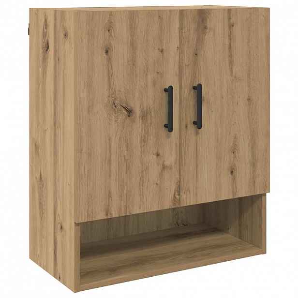 vidaXL Nástěnná skříň 60 x 31 x 70 cm Kompozitní dřevo Artisanový dub