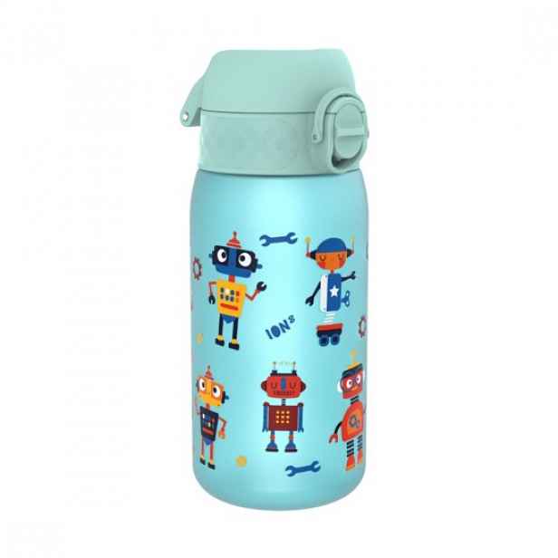 Dětská láhev na vodu, recyclon™, 350 ml, Robots - Ion8