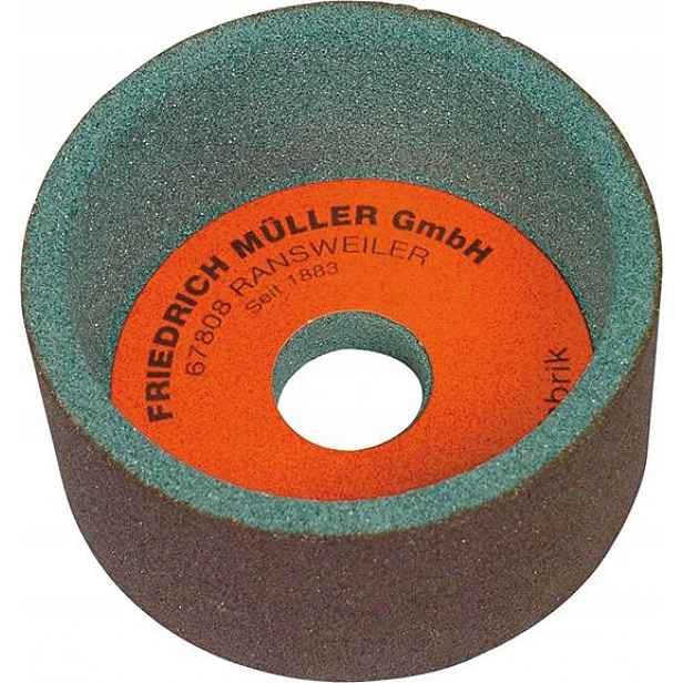 Hrncový brusný kotouč, karbid křemíku 100x50x20 mm K80 Müller