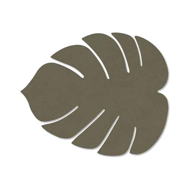 Prostírání z eko kůže 22x26 cm Monstera Leaf Nupo – LIND DNA