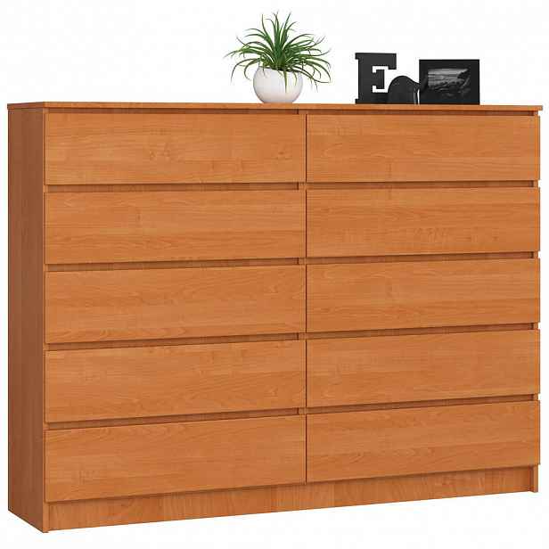 RAUMHIRSCH FURNITURE KOMODA v barvě olše 121/160/40