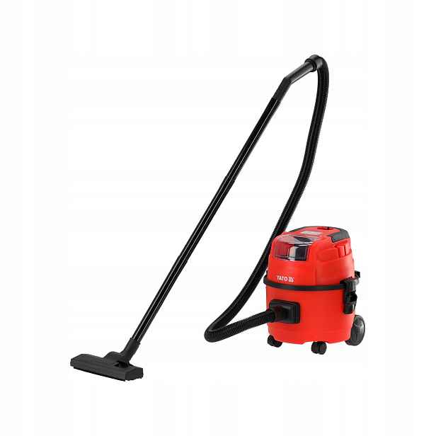 Vysavač Vysavač 18 V 15 L Hepa Pro Domácí Dílnu Suché/mokré Auto Yato