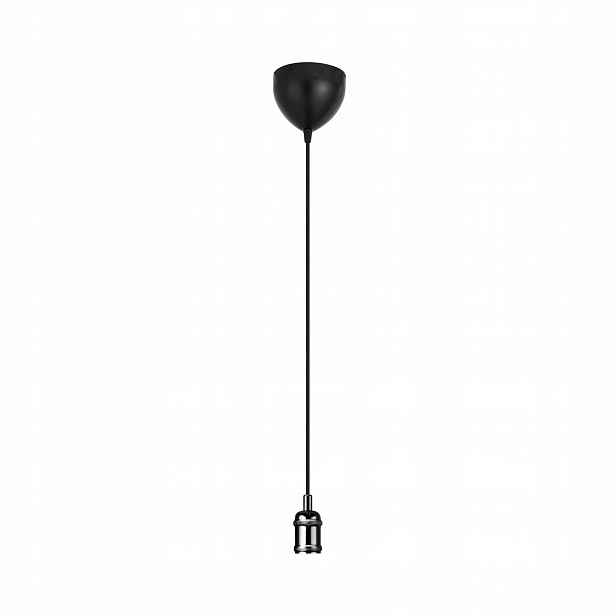 Černá závěsná lampa Avra moderní s regulací nad barem v kuchyni Nordlux