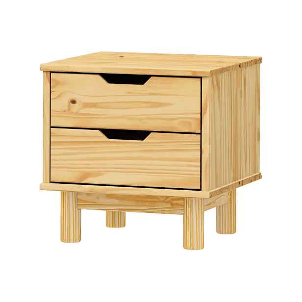 Idea Noční stolek 2 zásuvky BONITO 2 lak