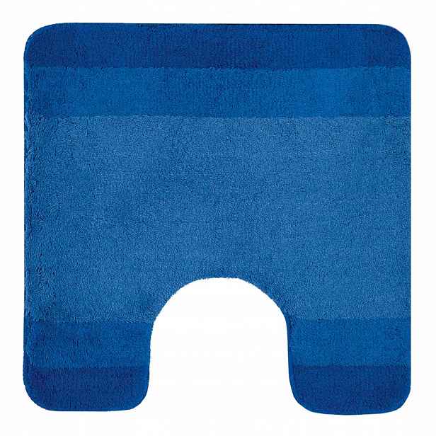 Spirella koupelnová Wc předložka Balance, modrá, polyester, 55 x 55 cm