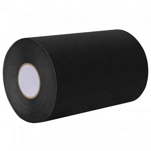 vidaXL Samolepicí páska na umělou trávu Černá 15 cm x 20 m