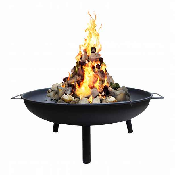 Zahradní Ohniště Ke Grilu Na Terasu 60 CM Velké, Silná Ocel Milano
