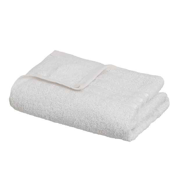 Bílý froté bavlněný ručník 50x100 cm Simple – Casa Selección