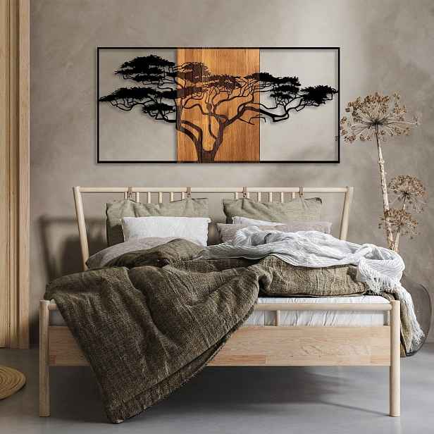Dekorativní dřevěný doplněk na zeď Acacia Tree - 328