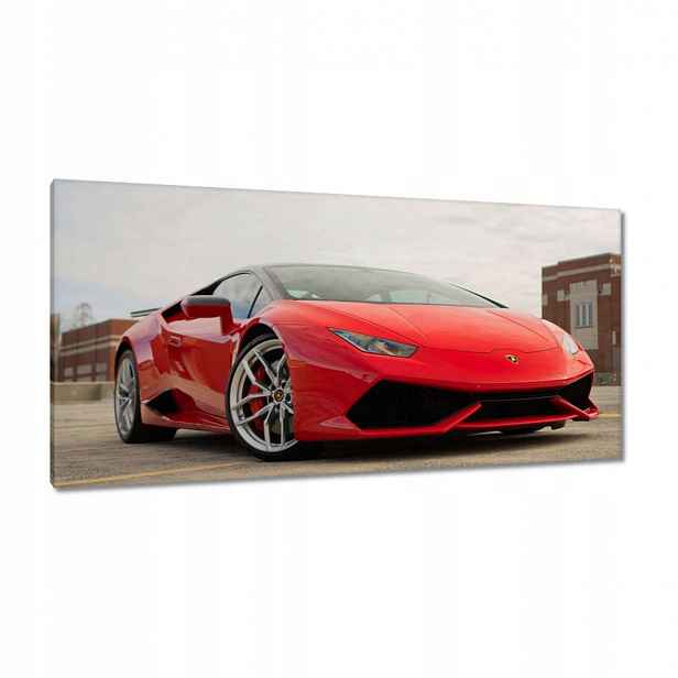 Obrazy 115x55 Červené Ferrari