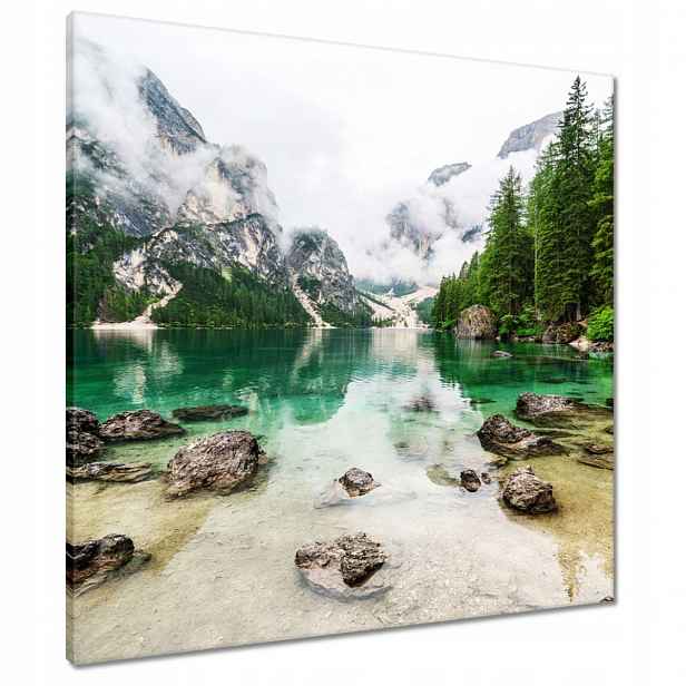 Obrazy 70x70 Horské jezero
