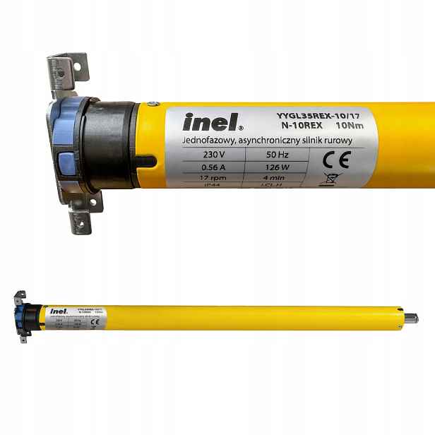 Motor pro rolety Inel N-13REX pro trubky Ø40 s rádiem a detekcí překážek