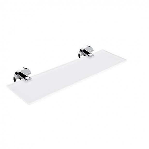 Nimco Unix - Polička, délka 40 cm, matné sklo/chrom UN 13091B-40-26