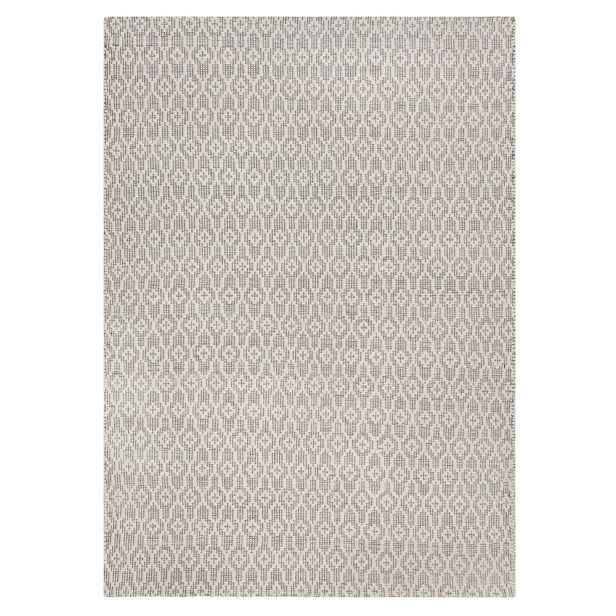 Ručně tkaný kusový koberec Nur Wool Dream Grey/Ivory, 80x150, šedá, ložnice, Flair Rugs