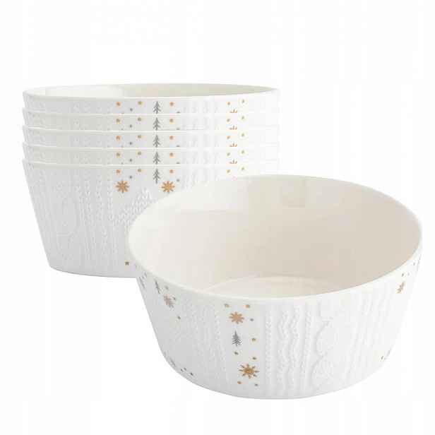 Sada 6 salátových misek misky značky Altom Design Zimní lesk 14,5 cm 6 Ks