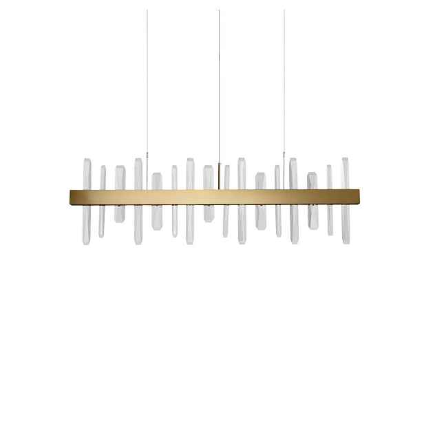 Závěsná lampa Arctic LED zlatá