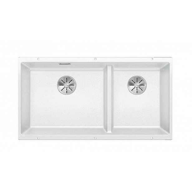 Blanco Subline 480/320 - Silgranitový dřez, 86x46 cm, bílá 523588