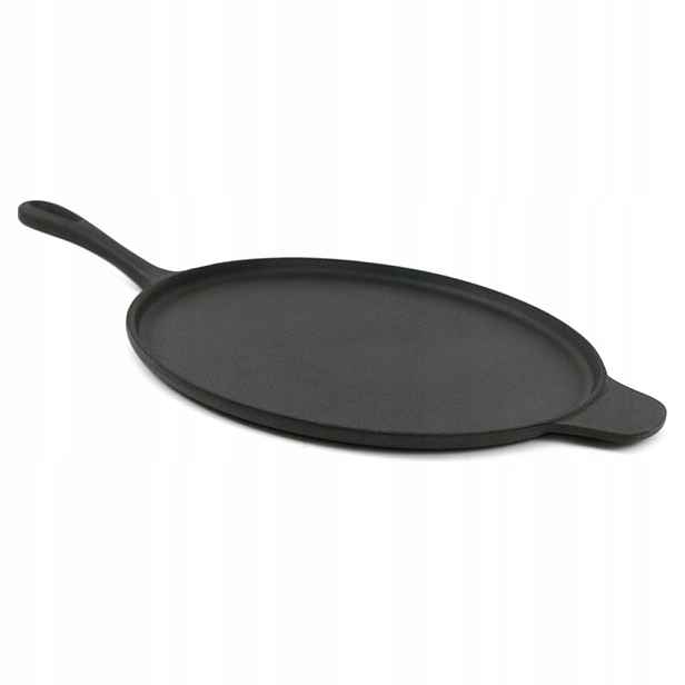 Litinová Pánev Na Pečení Podávání Pizzy 30 cm