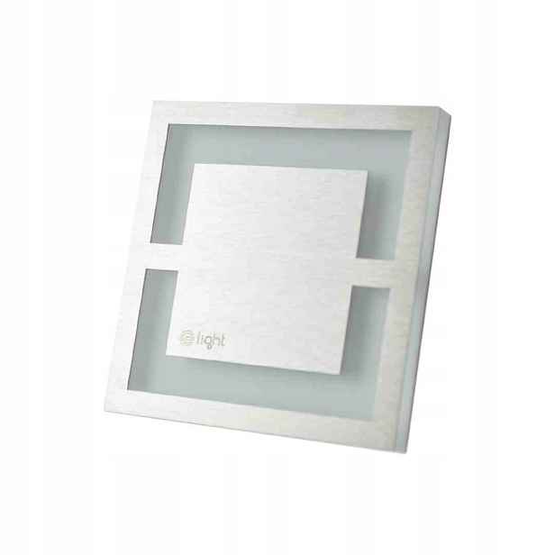 Eko-Light Led schodišťové svítidlo Quadro 0.6W 4000K 230V Plechovka fi 10 kusů