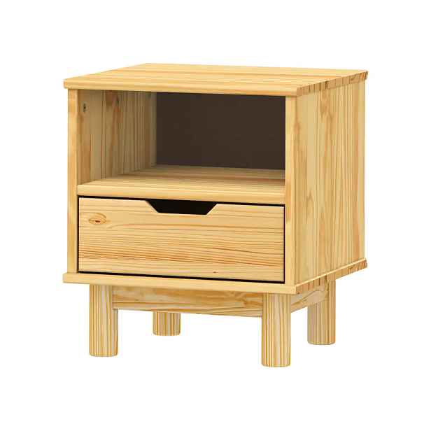Idea Noční stolek 1 zásuvka BONITO 2 lak