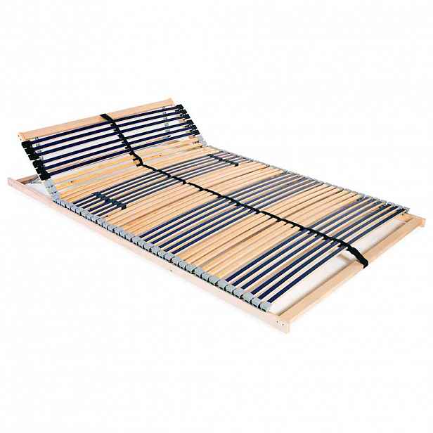 vidaXL Lamelový rošt postele se 42 lamelami 7 zón 100 x 200 cm