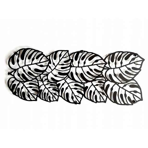 decolicious_pl, nástěnný věšák z kovu Monstera