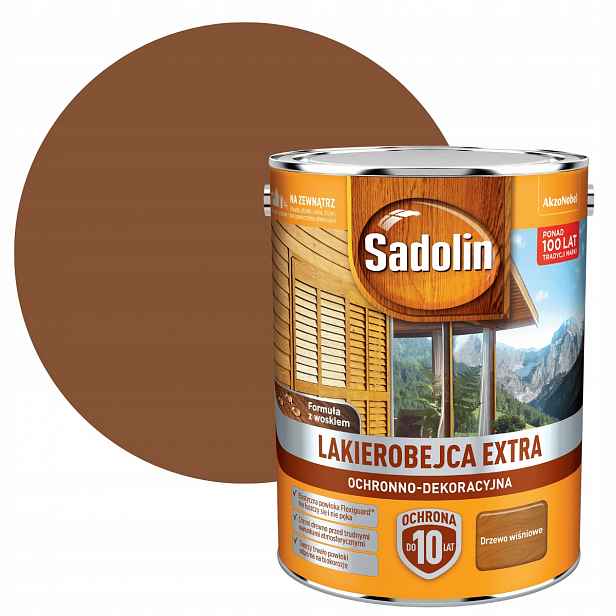 Sadolin Extra 5 L Lak Na Třešňové Dřevo