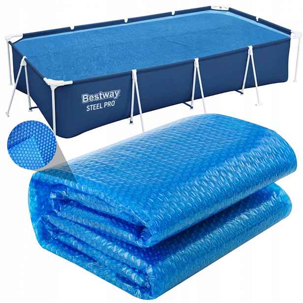 Krycí Plachta Ohřívač vody Steel Pro Frame Pool 400 x 211 cm