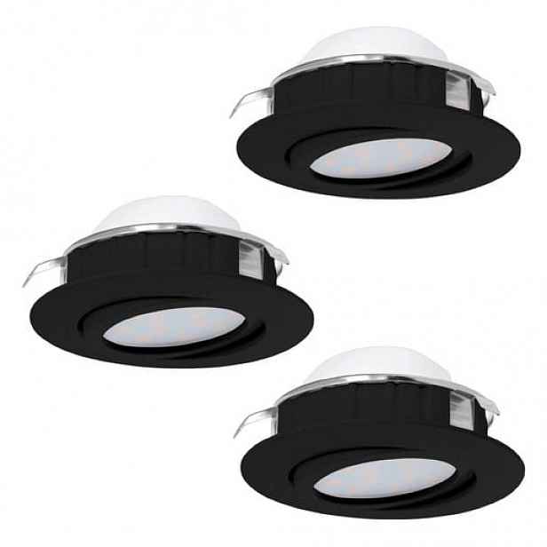LED Bodové osvětlení Eglo PINEDA černá 900749