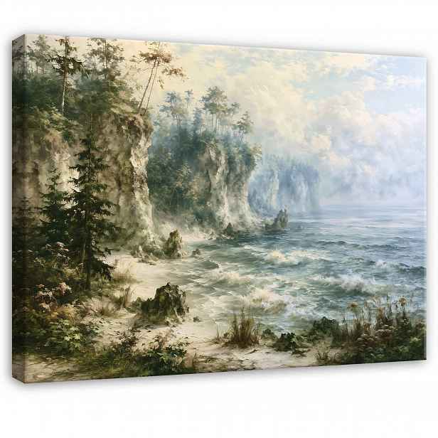 Obraz Krajina Moře Útes Krajina Do Ložnice Obývacího Pokoje Na Plátně 90x60