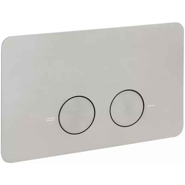 Werit/Jomo MetalLine Wc tlačítko Nerezová ocel 2 mm Kartáčovaný nikl