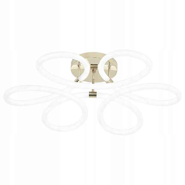 stropní svítidlo Led Bílá světle-zlatá Ring Stropní Svítidlo do obývacího pokoje Kuchyně 65 cm