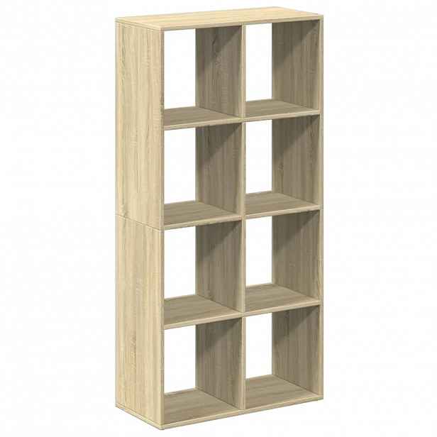 vidaXL Knihovna/dělící stěna dub sonoma 69,5x29x137,5 cm kompozit
