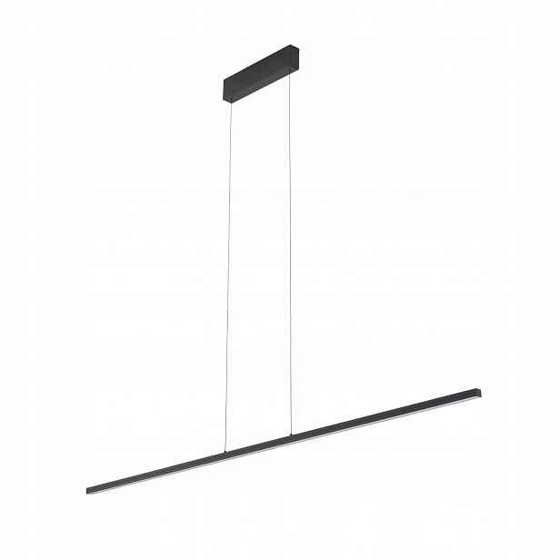 Černá závěsná lampa Bar Led s teplým leskem nad stůl Nowodvorski