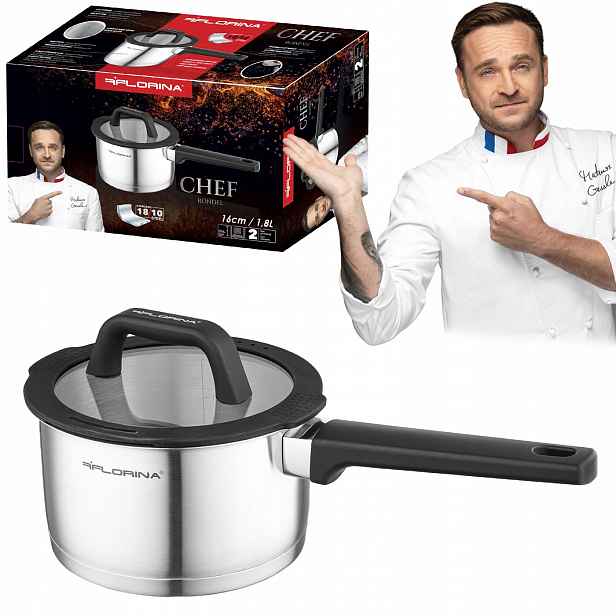 Florina Rendlík Chef 16 cm/1,8 l Nerezový