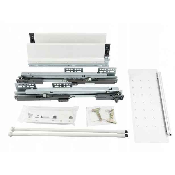 Systembox Amix Push-open 550 mm Vysoký Bok Bílý