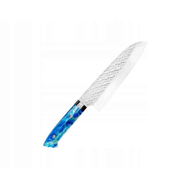 Takeshi Saji Strix Blue Acrylic Nůž Santoku 18 cm Návod