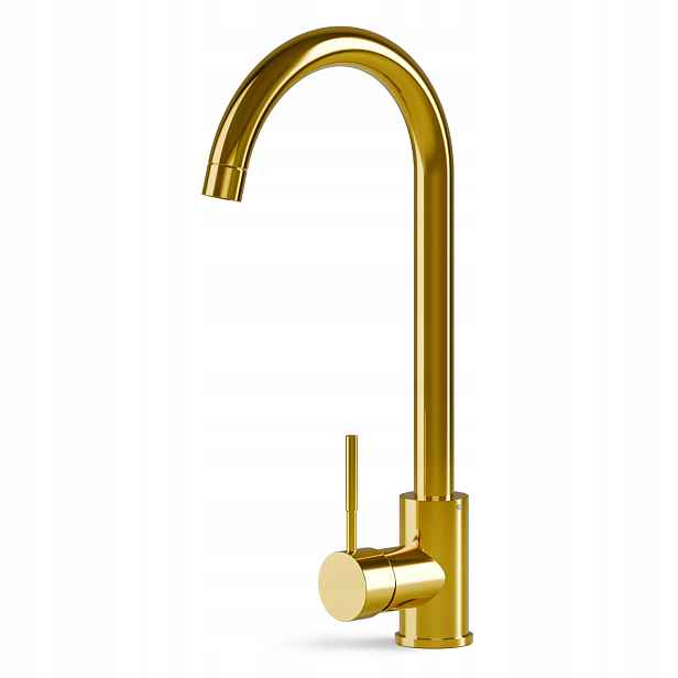 Kuchyňský Kohout Otočný, Inox Kartáčovaný 360° 425 MM