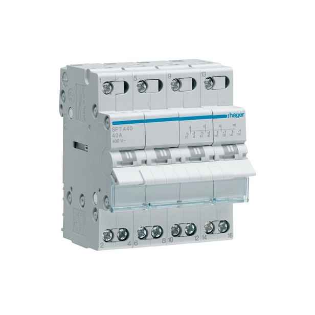 Přepínač horního napájení I-0-II 4P 40A SFT440