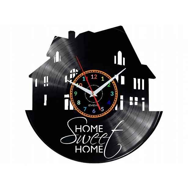 Home Sweet Home Nápad na Dárek Nástěnná Dekorace z vinylové desky
