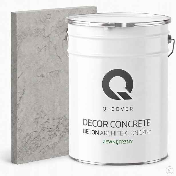 Vnější Architektonický Beton 10m2 15kg Šedý Přírodní F275 Ozdobný