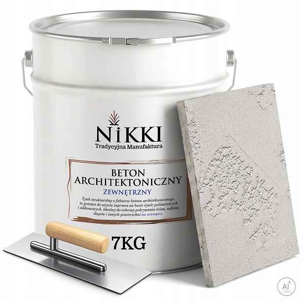 Vnější fasádní architektonický beton 5 m2 7 kg šedý světlý Paca
