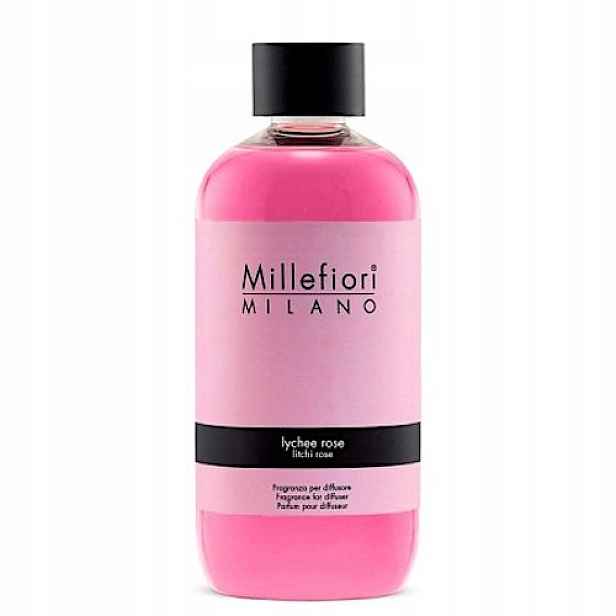 Millefiori Milano Lychee Rose doplňovač vonných tyčinek 500 ml