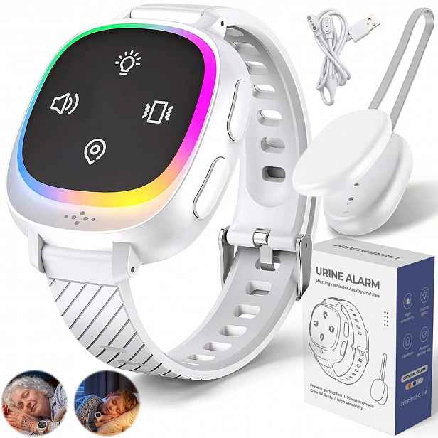 Noční Namáčení Alarm Probuzení Bezdrátový Přijímač Na Zápěstí