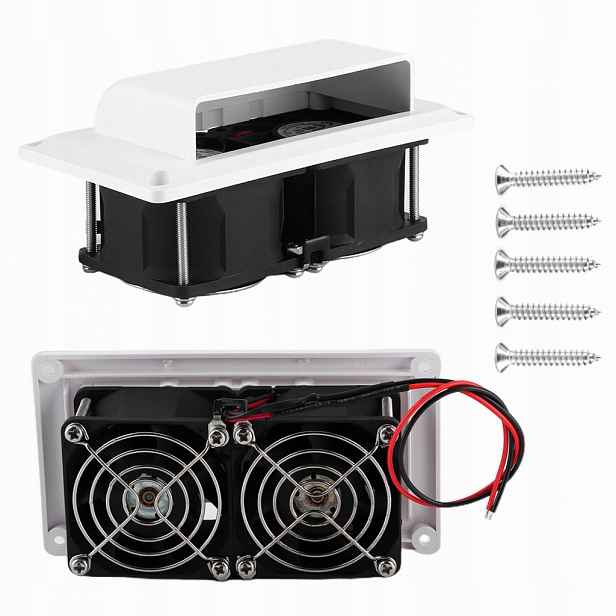 Odtahový Ventilátor Boční Ventilací Vzduchu 12V Pro Karavany