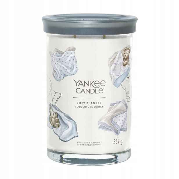 Yankee Candle Soft Blanket Tumbler sójová vonná svíčka 567 g