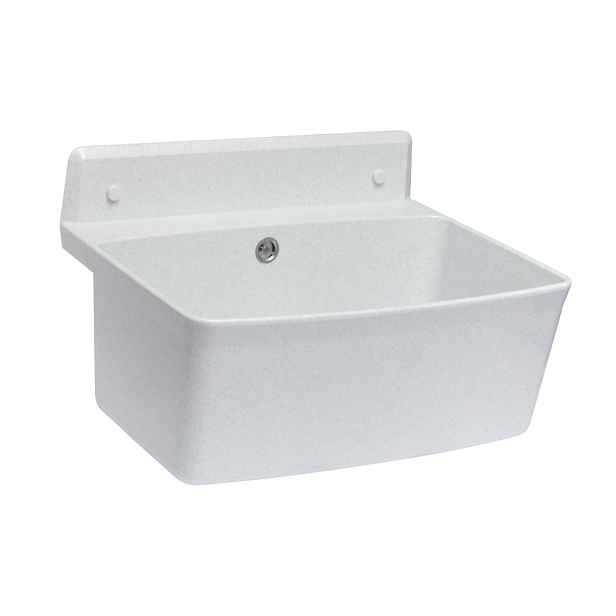 Zelvo Plastová výlevka PROMAX 55 X 42 cm (Zelvo Promax 550 White)- bílý granit