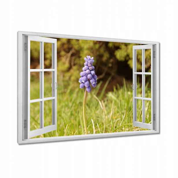 Obrazy 90x60 Fialová květina