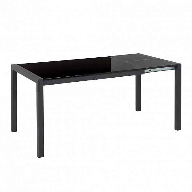 Beliani JÍDELNÍ STŮL 120-160/80/75 cm Černý Obdélníkový Granada